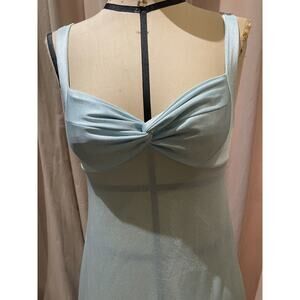 Vintage Mistee 70’s Twist Bodice maxi Boudoir Nightdress S